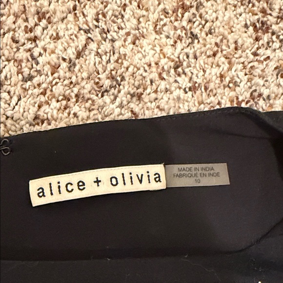 Alice & Olivia Floral Embroidered Dress - Picture 2 of 6